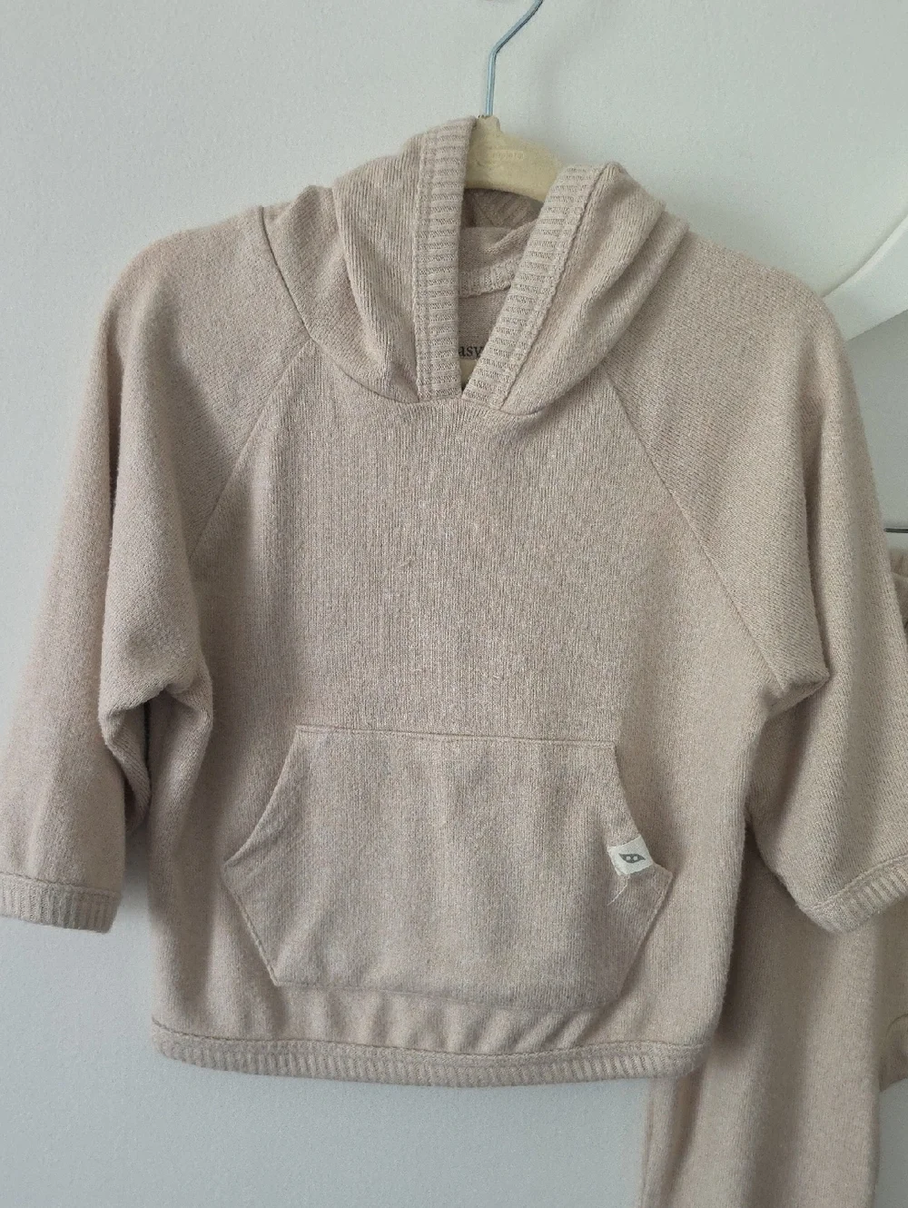Easy Peasy Cozy Neutral Kids Hoodie & Jogger Matching Set 12 Months